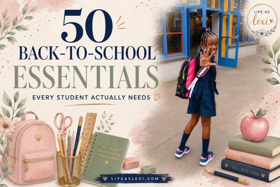 50 Back-to-School Essentials Every Student Actually Needs (2026 Checklist)