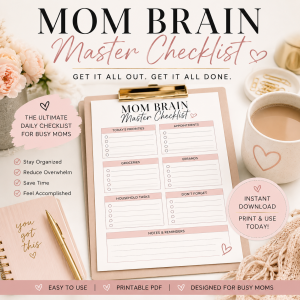 Mom Brain Master Checklist